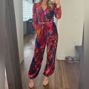 NWT FARM RIO Snake Garden Jumpsuit